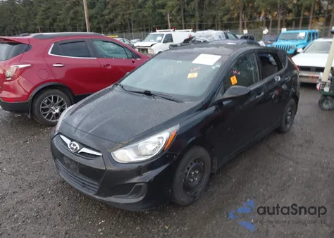 2013 Hyundai Accent Gs from USA, damaged, VIN KMHCT5AE5DU109012